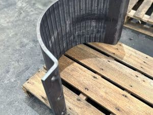 corte de chapas de aço
